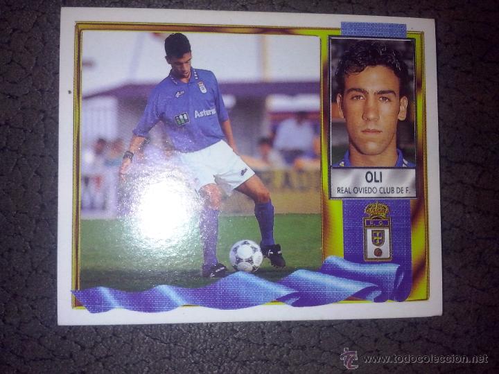 Fu&szlig;ball-Sticker: Cromo Ediciones Este Liga 95/96 1995 / 1996 Oli Oviedo  Sin Pegar