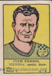 Fu&szlig;ball-Sticker: CROMO FUTBOL EDITORIAL VALENCIANA 1941 C.FERROL SILVOSA