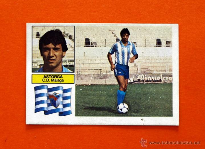 Cromos de f&uacute;tbol: MALAGA - ASTORGA - 1982-1983, 82-83 - EDICIONES ESTE - - Foto 1