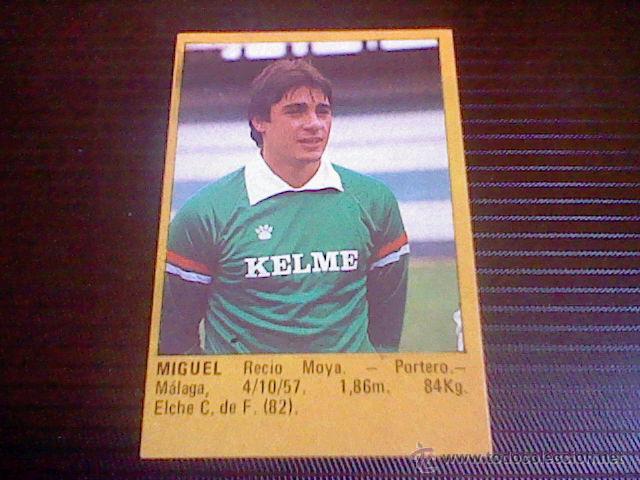 Cromos de f&uacute;tbol: CROMO ROLLAN 85 elche MIGUEL - Foto 1