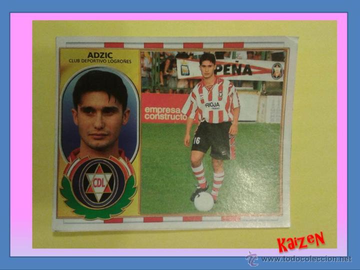 Cromos de f&uacute;tbol: ADZIC. LOGRO&Ntilde;ES. DESPEGADO. ED. ESTE 96/97 - Foto 1