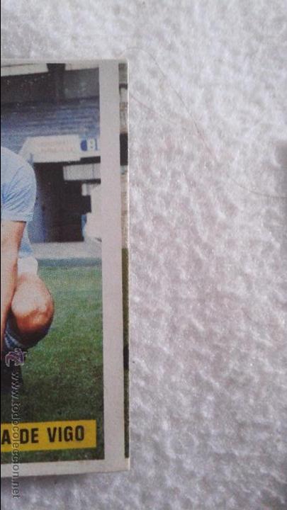 Cromos de f&uacute;tbol: 74/75 ESTE. JIM&Eacute;NEZ CELTA DE VIGO CON ERROR DE CORTE - Foto 2