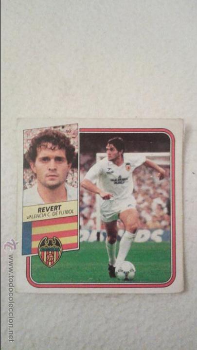 Cromos de f&uacute;tbol: 89-90 ESTE. BAJA VALENCIA REVERT - Foto 1