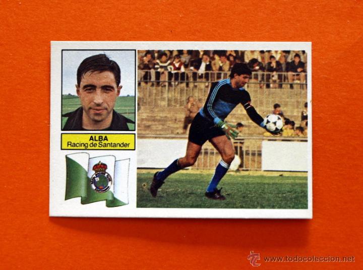 Cromos de f&uacute;tbol: R&Aacute;CING DE SANTANDER - ALBA - 1982-1983, 82-83 - EDICIONES ESTE - - Foto 1