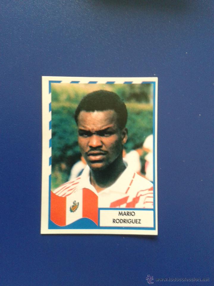 Fu&szlig;ball-Sticker: CROMOS MUNDICROMO MC COPA AMERICA 95 1995 NUNCA PEGADO CROMO PERU N&ordm; 193 MARIO RODRIGUEZ