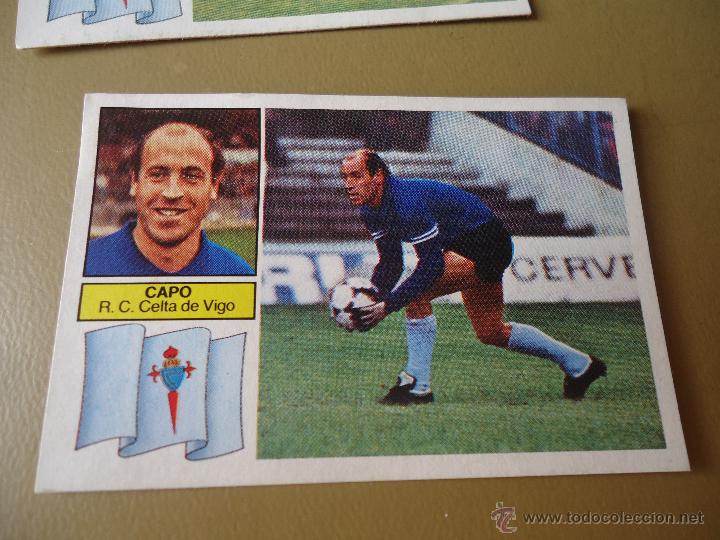 Cromos de f&uacute;tbol: ESTE 82-83 1982 1983 capo celta DESPEGADO - Foto 1