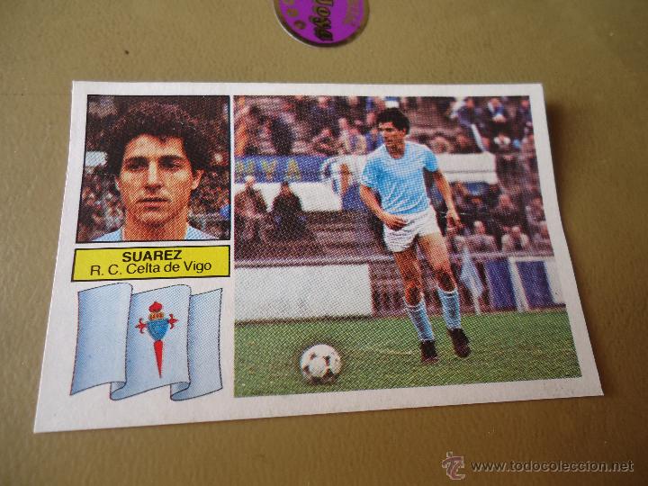 Cromos de f&uacute;tbol: ESTE 82-83 1982 1983 suarez celta DESPEGADO - Foto 1