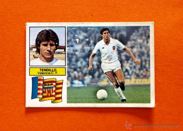 Cromos de f&uacute;tbol: VALENCIA - TENDILLO - 1982-1983, 82-83 - EDICIONES ESTE - - Foto 1