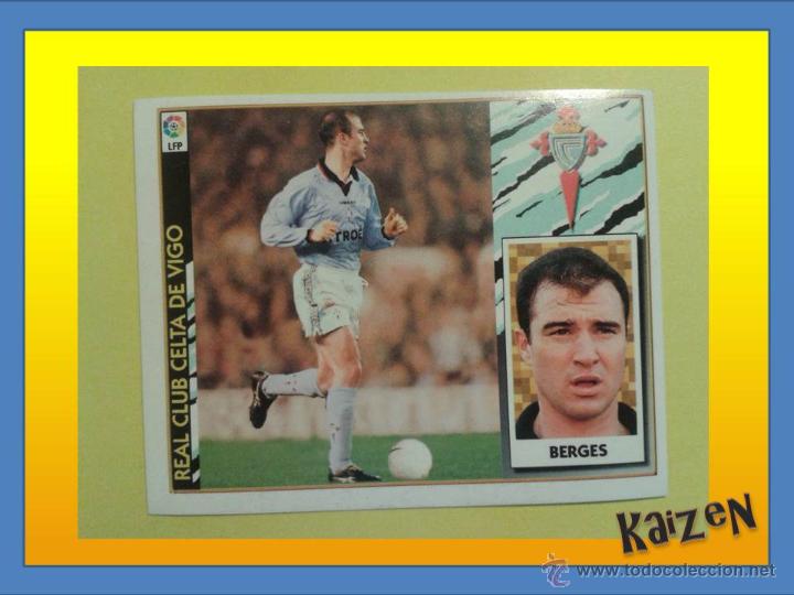Cromos de f&uacute;tbol: BERGES. CELTA. SIN PEGAR. ED. ESTE 97/98 - Foto 1