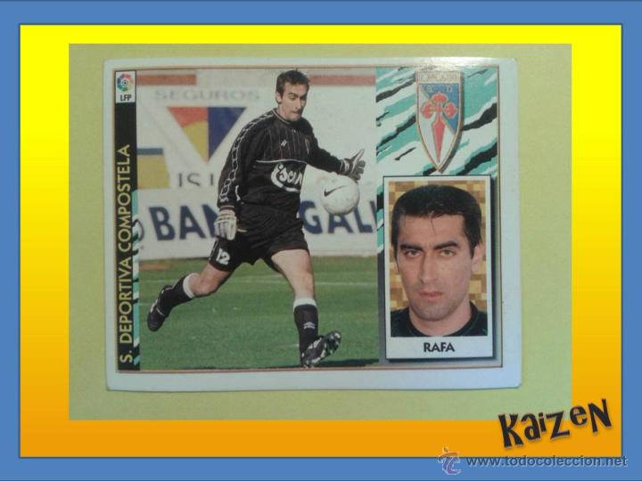 Cromos de f&uacute;tbol: RAFA. COMPOSTELA. SIN PEGAR. ED. ESTE 97/98 - Foto 1