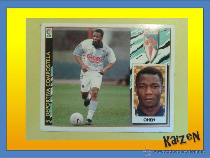 Cromos de f&uacute;tbol: OHEN. COMPOSTELA. SIN PEGAR. ED. ESTE 97/98 - Foto 1