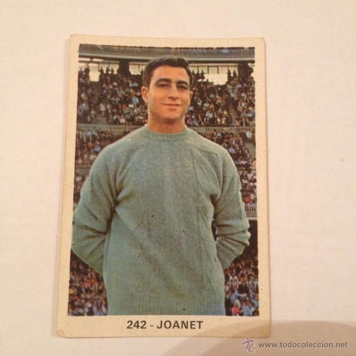 Cromos de F&uacute;tbol: CAMPEONATO NACIONAL DE LIGA 1971.  JOANET 242