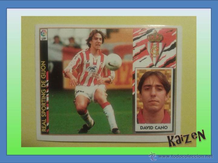 Cromos de f&uacute;tbol: DAVID CANO. SPORTING DE GIJON. SIN PEGAR. ED. ESTE 97/98 - Foto 1