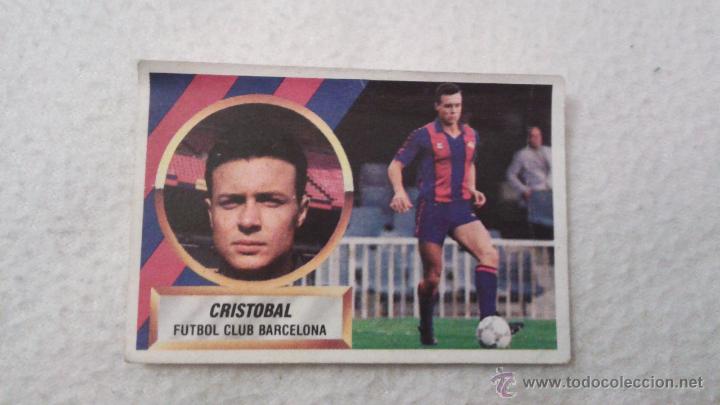 Cromos de f&uacute;tbol: 88-89 ESTE. BARCELONA CRISTOBAL VENTANILLA - Foto 1