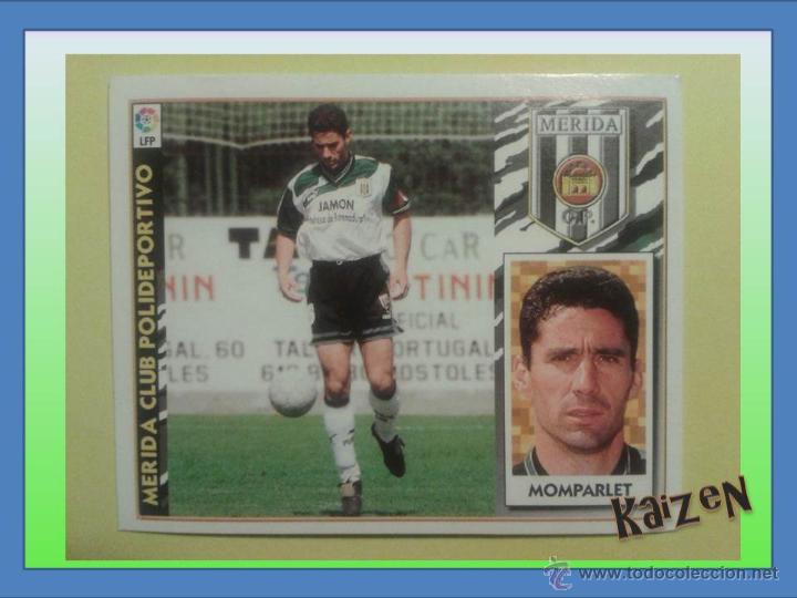 Cromos de f&uacute;tbol: MOMPARTLET. MERIDA. SIN PEGAR. ED. ESTE 97/98 - Foto 1