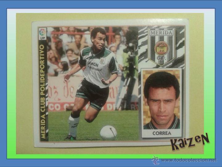 Cromos de f&uacute;tbol: CORREA. MERIDA. SIN PEGAR. ED. ESTE 97/98 - Foto 1