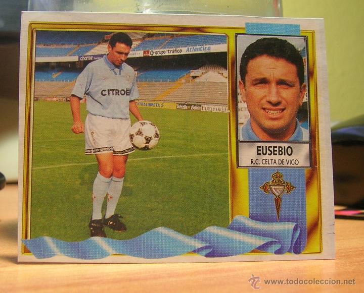 Cromos de f&uacute;tbol: EDICIONES ESTE 1995-1996  95 96  EUSEBIO  (CELTA)  RECORTADO  LEER - Foto 1
