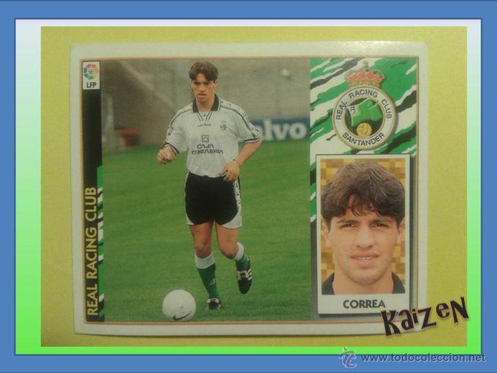 Cromos de f&uacute;tbol: CORREA. SANTANDER. SIN PEGAR. ED. ESTE 97/98 - Foto 1