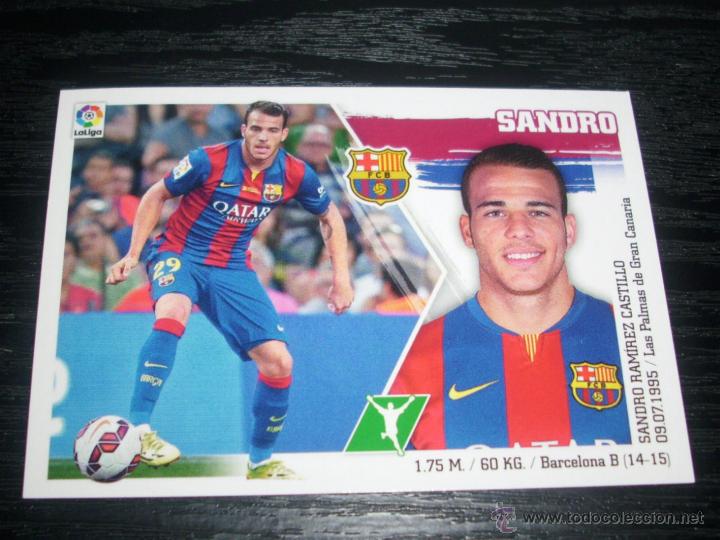 Cromos de f&uacute;tbol: -ESTE 15-16 : SANDRO ( BARCELONA ) - Foto 1