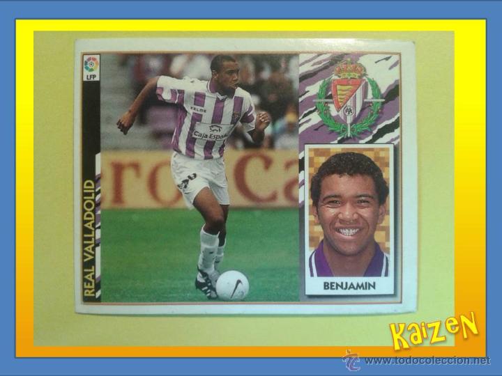 Cromos de f&uacute;tbol: BENJAMIN. VALLADOLID. SIN PEGAR. ED. ESTE 97/98 - Foto 1