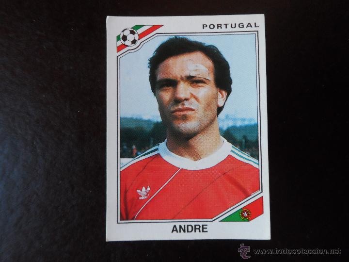 Cromos de F&uacute;tbol: ANDRE DE PORTUGAL CROMO N&ordm; 391 MUNDIAL MEXICO 86 WORLD CUP PANINI