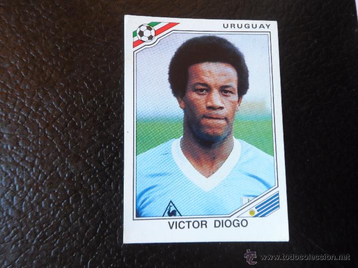 # 313 Victor Diogo Mexico 86 World Cup Panini Uruguay 