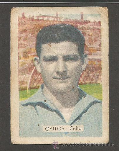 Cromos de f&uacute;tbol: GAITOS - CELTA - MIDE 4 X 5,5 CM - Foto 1