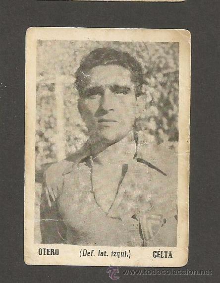 Cromos de f&uacute;tbol: OTERO - CELTA - MIDE 4 X 5,5 CM - Foto 1