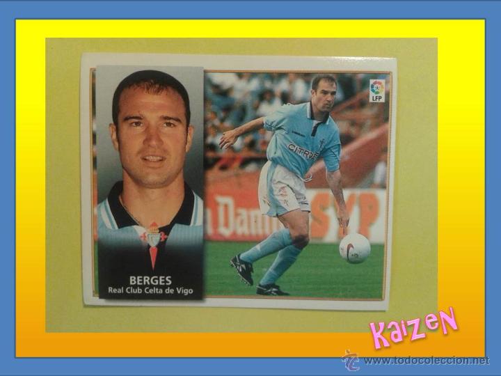 Cromos de f&uacute;tbol: BERGES. CELTA. SIN PEGAR. ED. ESTE 98/99 - Foto 1