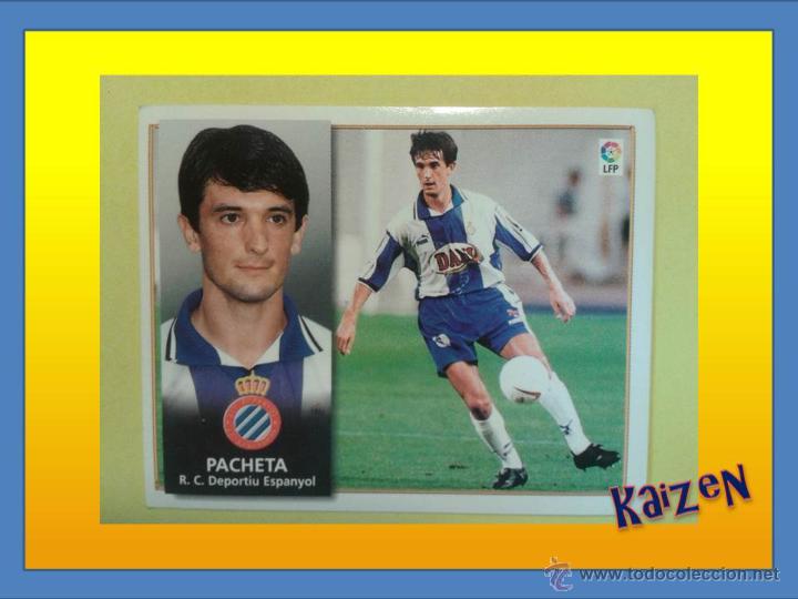 Cromos de f&uacute;tbol: PACHETA. ESPA&Ntilde;OL. SIN PEGAR. ED. ESTE 98/99 - Foto 1