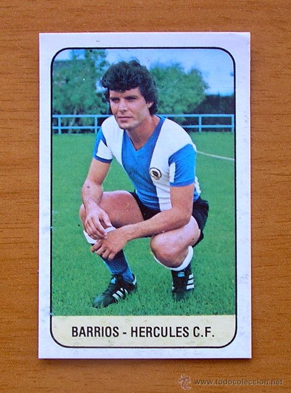 Cromos de f&uacute;tbol: H&eacute;rcules - Barrios - Ediciones Este 1978-1979, 78-79 - Foto 1