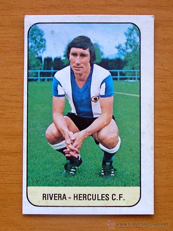 Cromos de f&uacute;tbol: H&eacute;rcules - Rivera - Ediciones Este 1978-1979, 78-79 - Foto 1