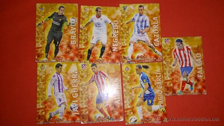 Cromos de F&uacute;tbol: 7 CROMOS SUPERSTAR 2013 13 QUIZ GAME COLECCTION COLECI&Oacute;N BUEN LOTE1  REGALO MARTI