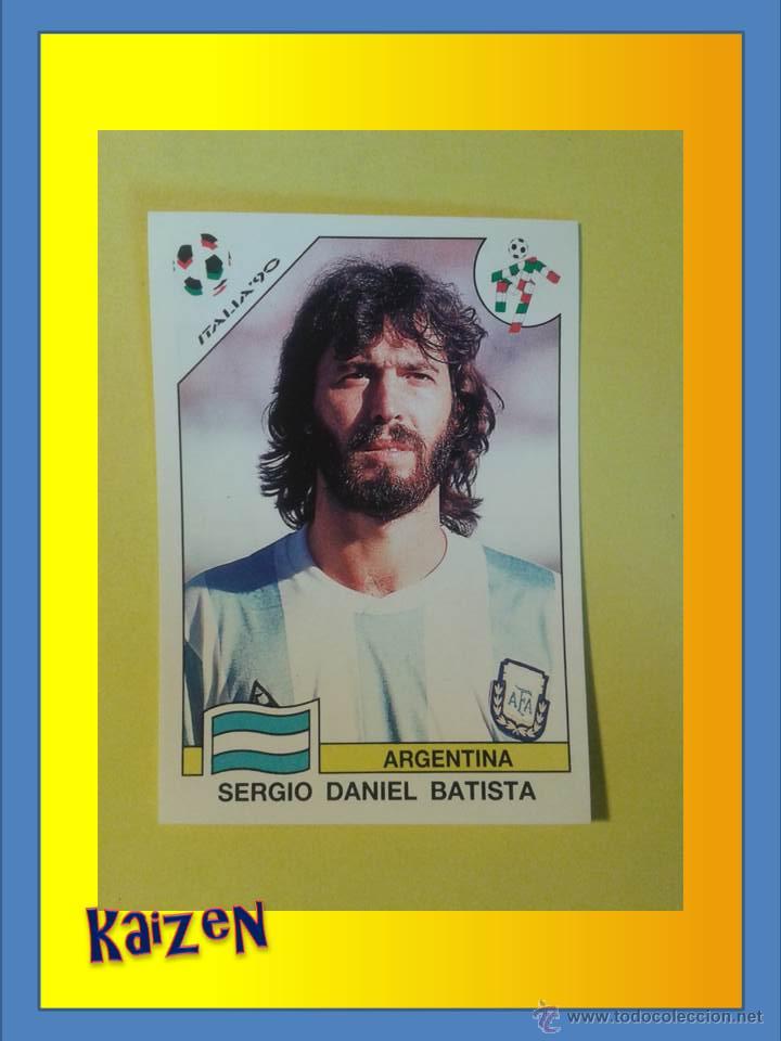 Fu&szlig;ball-Sticker: CROMO DE LA COLECCI&Oacute;N: WORLD CUP STORY SONRICS. PANINI 1990. N&ordm; 219