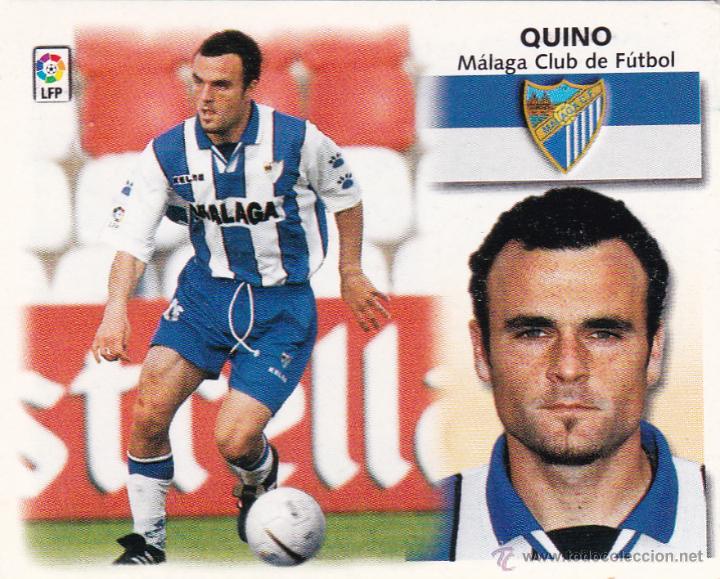 Cromos de f&uacute;tbol: ESTE 99/2000 QUINO BAJA DEL MALAGA(A-9) - Foto 1