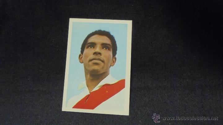 Cromos de Futebol: CROMO - RAFAEL RISCO - PERU - ASES DEL IX MUNDIAL DE FUTBOL - MEXICO 70 - FHER -