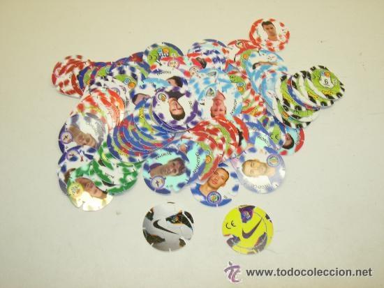 Cromos de F&uacute;tbol: Lote 77 tazos voladores futbol MATULIGA 2013 MATUTANO nuevos