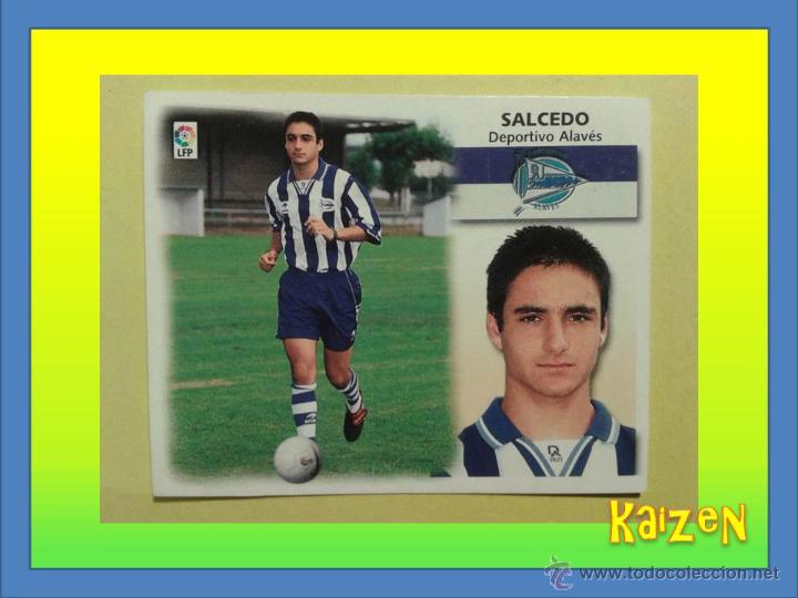 Cromos de f&uacute;tbol: SALCEDO. ALAVES. SIN PEGAR. EDICIONES ESTE 99/00 - Foto 1