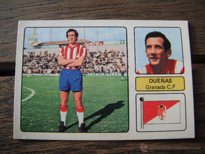 Cromos de Fútbol: CROMO FHER 73-74. DUEÑAS (GRANADA C.F.). NUNCA PEGADO. - Foto 1 - 53474861