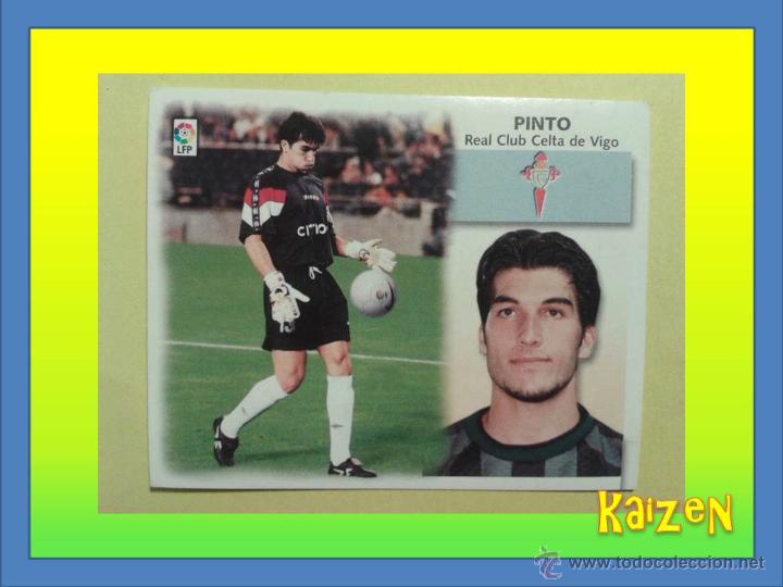 Cromos de f&uacute;tbol: PINTO. CELTA. SIN PEGAR. EDICIONES ESTE 99/00 - Foto 1