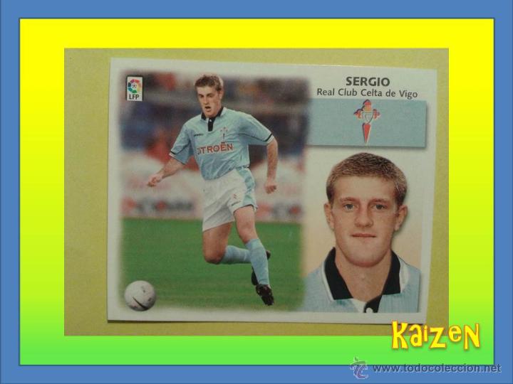 Cromos de f&uacute;tbol: SERGIO. CELTA. SIN PEGAR. ED. ESTE 99/00 - Foto 1
