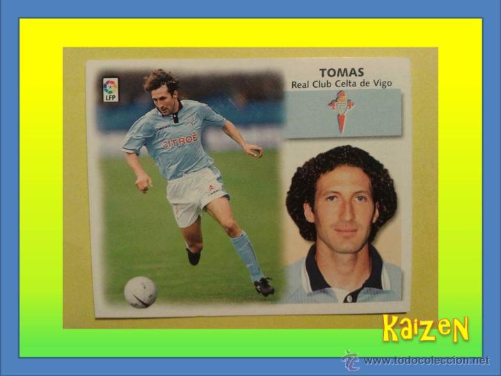 Cromos de f&uacute;tbol: TOMAS. CELTA. SIN PEGAR. ED. ESTE 99/00 - Foto 1