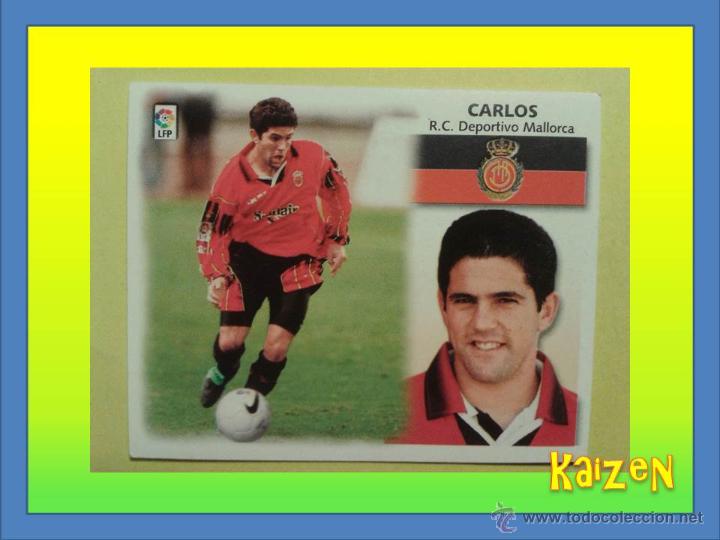 Cromos de f&uacute;tbol: CARLOS. MALLORCA. SIN PEGAR. EDICIONES ESTE 99/00 - Foto 1