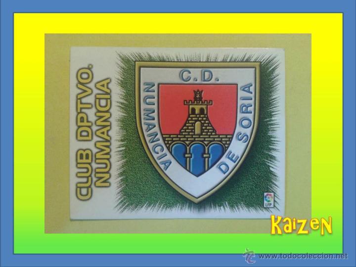 Cromos de f&uacute;tbol: ESCUDO. NUMANCIA. SIN PEGAR. EDICIONES ESTE 99/00 - Foto 1