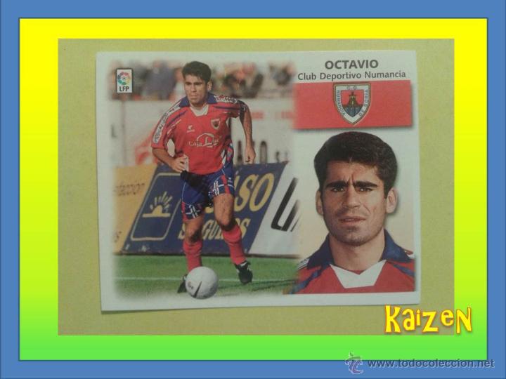 Cromos de f&uacute;tbol: OCTAVIO. NUMANCIA. SIN PEGAR. EDICIONES ESTE 99/00 - Foto 1