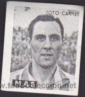 Football Stickers: CROMO FUTBOL FOTO-CARNET EDITORIAL CISNE 1942 MAS