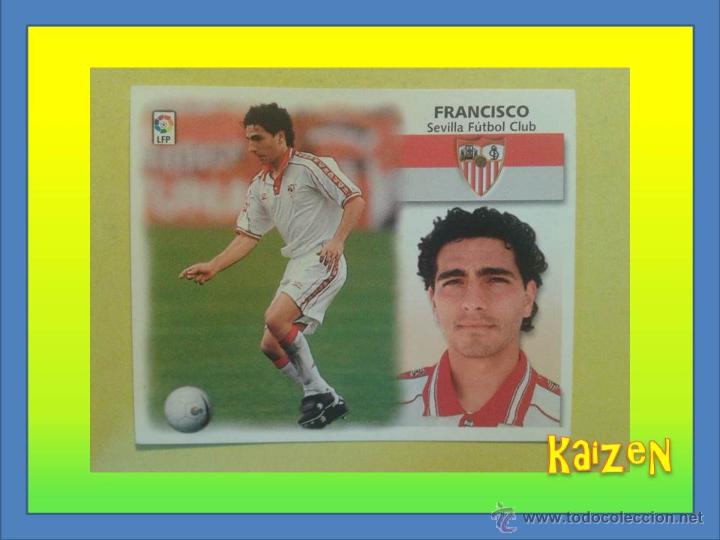 Cromos de f&uacute;tbol: FRANCISCO. SEVILLA. SIN PEGAR. EDICIONES ESTE 99/00 - Foto 1