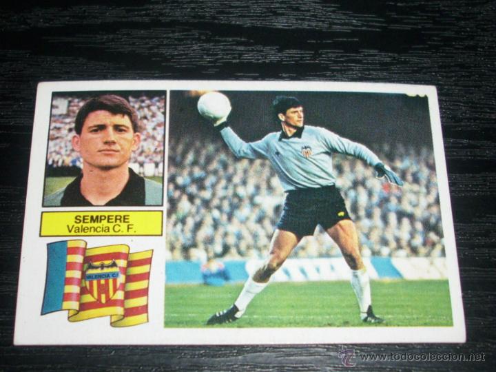 Cromos de f&uacute;tbol: -ESTE 82-83 : SEMPERE ( VALENCIA ) - Foto 1