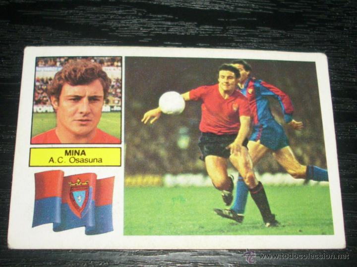 Cromos de f&uacute;tbol: -ESTE 82-83 : MINA ( OSASUNA ) - Foto 1