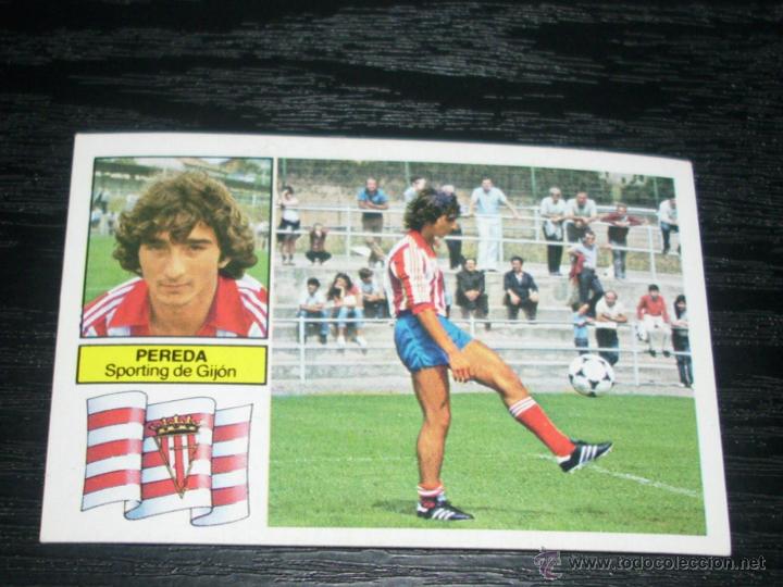 Cromos de f&uacute;tbol: -ESTE 82-83 : PEREDA  ( GIJON ) - Foto 1
